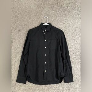 H&M Oxford Button Down Shirt Anthracite Grey XS
